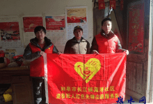 蒲港社区退役军人红色先锋志愿服务队：年画传递温暖，续写军人荣光-雉水网