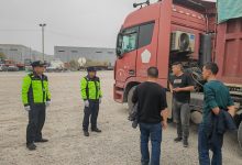 “线上+线下”高地联动 江苏省交通综合执法局沿海支队第四大队成功查获八台“双百”违法超限渣土车-雉水网