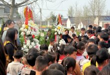 清明祭英烈·童心向未来 ——如皋城北街道花园桥社区开展清明祭扫主题活动-雉水网