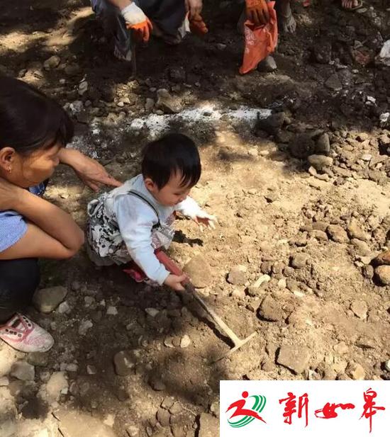 果然挖玉石要从娃娃抓起&hellip;&hellip;