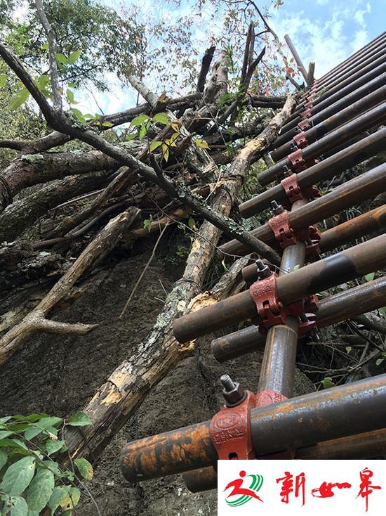 四川&ldquo;悬崖村&rdquo;登山藤梯变钢梯:适龄儿童将全入学