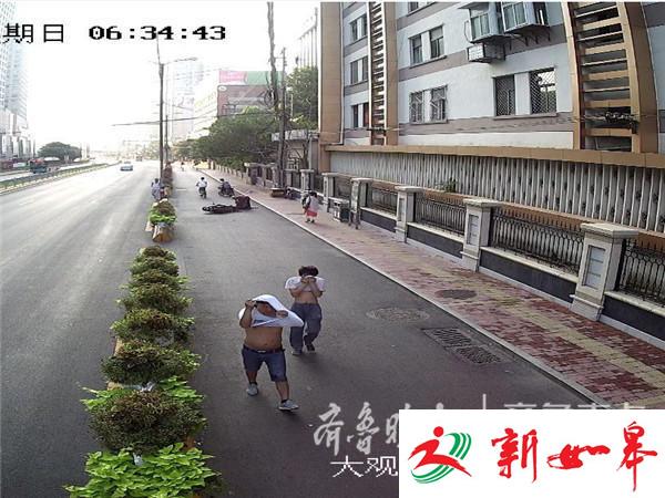 撞倒济南七旬老人后逃逸，“捂脸男”遭全城通缉！