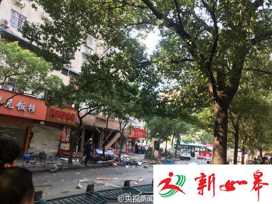 浙江温州一店面发生煤气爆炸6人受伤