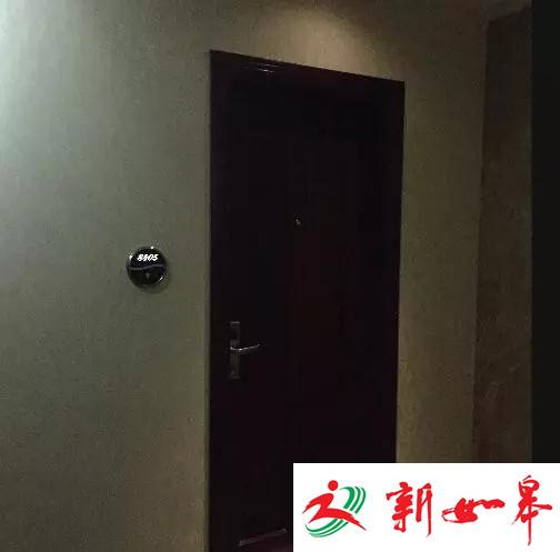 事发酒店客房