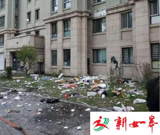 哈尔滨一高楼爆炸致3死 遇难者被气浪冲出死亡