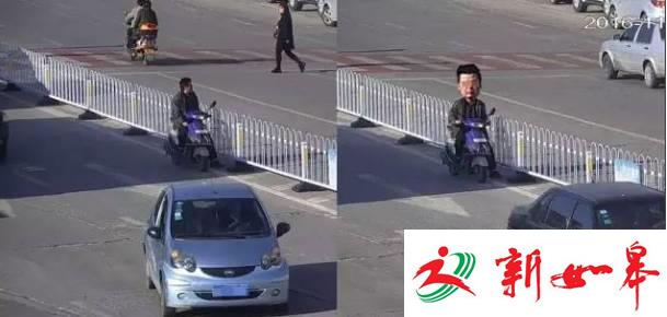 交警把违法行人做成大头表情包,画风让人笑喷!