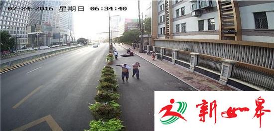 男子在济南撞倒7旬老人后捂脸逃逸 遭全城通缉