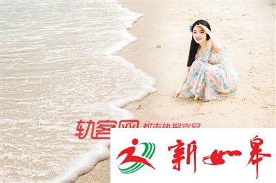 生活中的她展现出活泼的一面