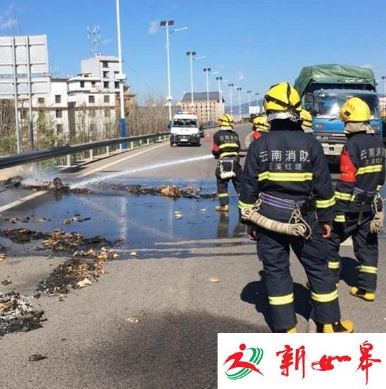 因为一个烟头 车上万只小鸡幼崽变