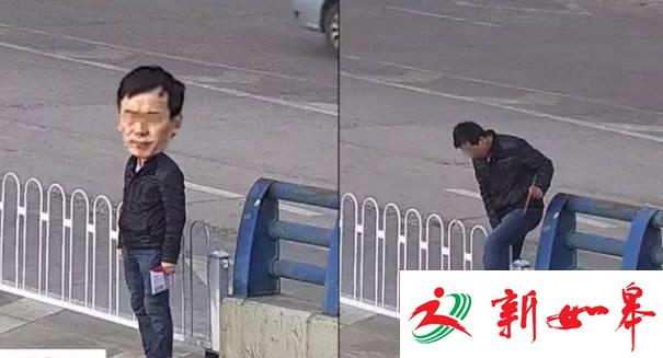 交警把违法行人做成大头表情包,画风让人笑喷!