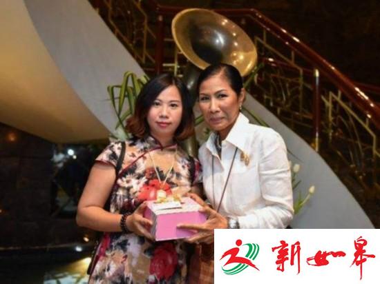 南京女导游跨国献血泰国部长当面致谢